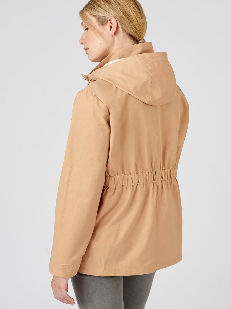 Parka souple déperlante - Damart Beige foncé - Kiabi
