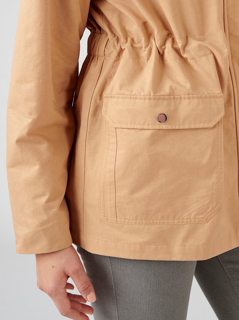 Parka souple déperlante - Damart Beige foncé - Kiabi