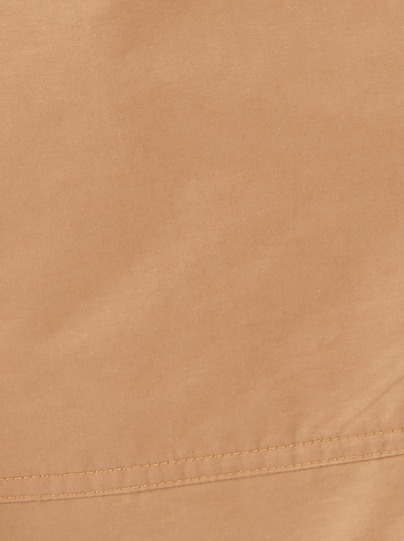 Parka souple déperlante - Damart Beige foncé - Kiabi