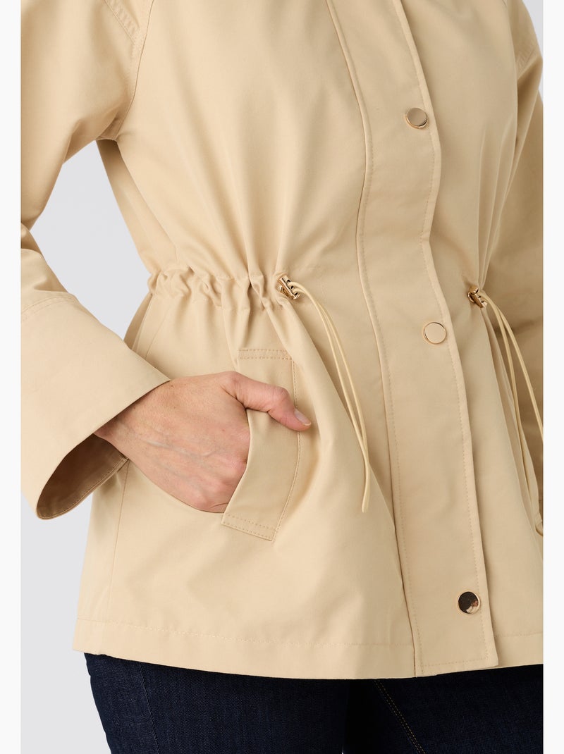 Parka souple et légère - Damart Marron - Kiabi