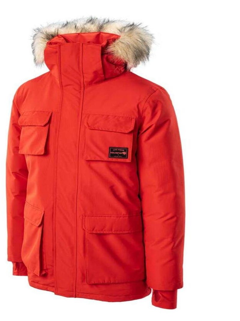 Parka taavo - iguana Rouge foncé - Kiabi