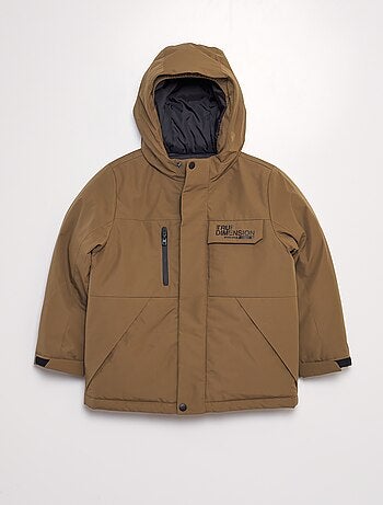 Parka technique à capuche