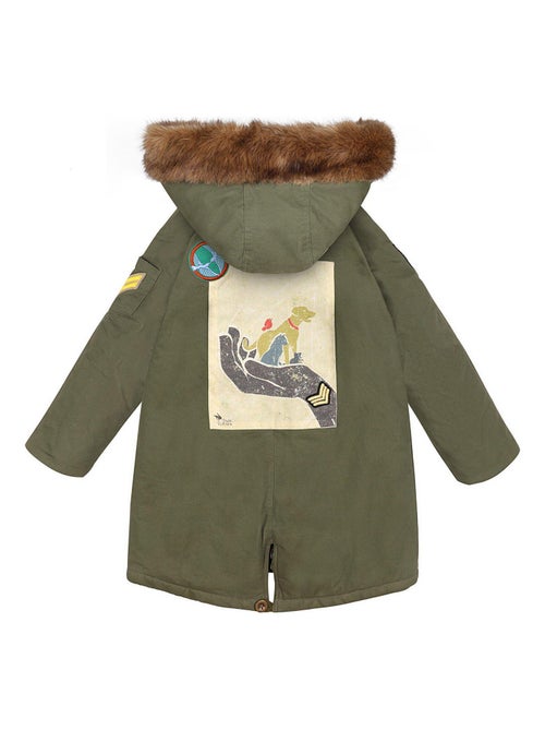 Parka Tendance  Enfant   et   ROCK & PEACE - La Faute à Voltaire - Kiabi