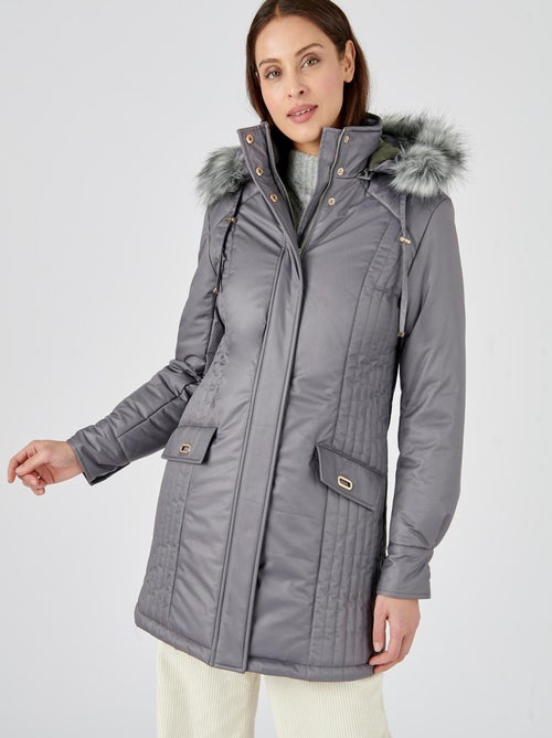 Parka Thermolactyl à piqûres fantaisie - Damart - Kiabi