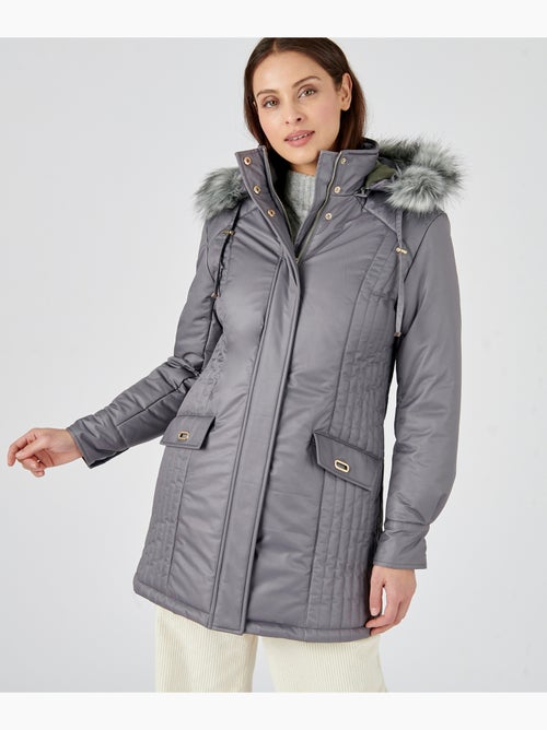 Parka Thermolactyl à piqûres fantaisie - Damart - Kiabi