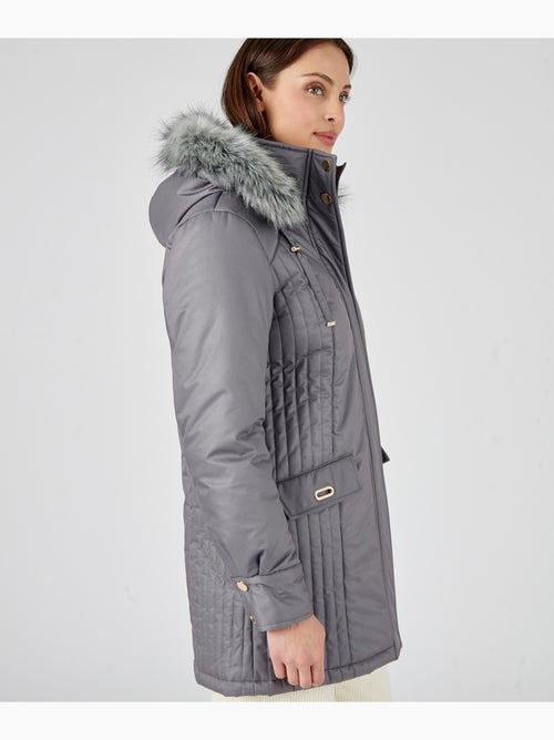 Parka Thermolactyl à piqûres fantaisie - Damart - Kiabi