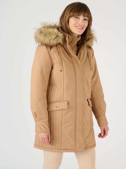 Parka Thermolactyl à piqûres fantaisie - Damart - Kiabi