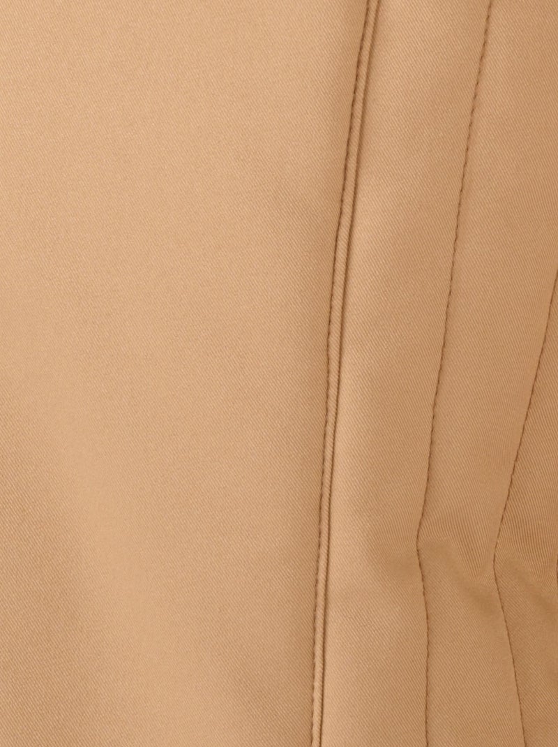 Parka Thermolactyl à piqûres fantaisie - Damart Marron chocolat - Kiabi