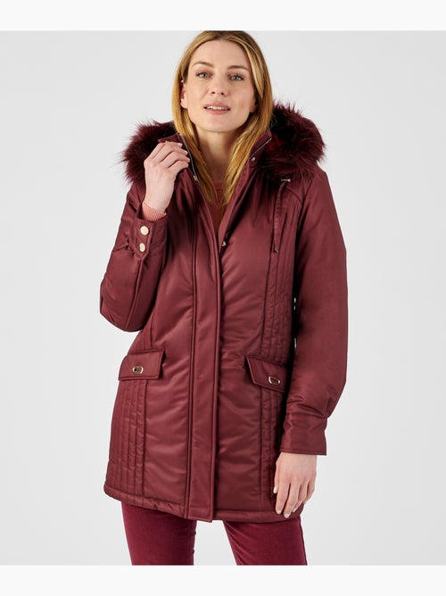 Parka Thermolactyl à piqûres fantaisie - Damart - Kiabi