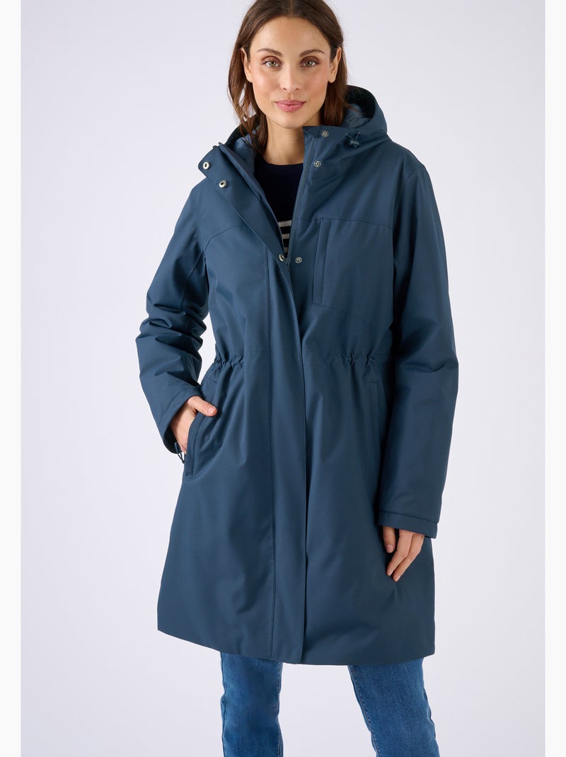 Parka Thermolactyl RainProtect by Damart - Damart Bleu - Kiabi