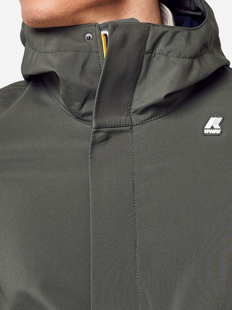 Parka thomas bonded - k-way Kaki - Kiabi