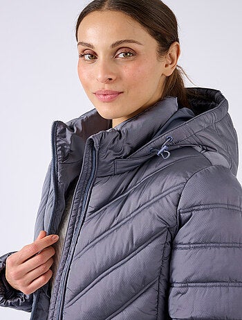 Parka tissu reliéfé Thermolactyl - Damart