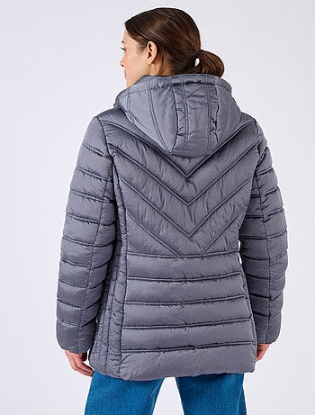 Parka tissu reliéfé Thermolactyl - Damart
