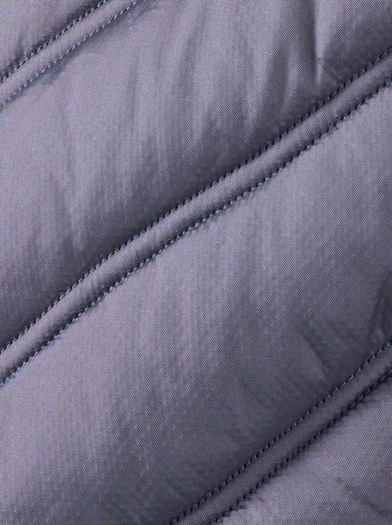 Parka tissu reliéfé Thermolactyl - Damart Gris - Kiabi