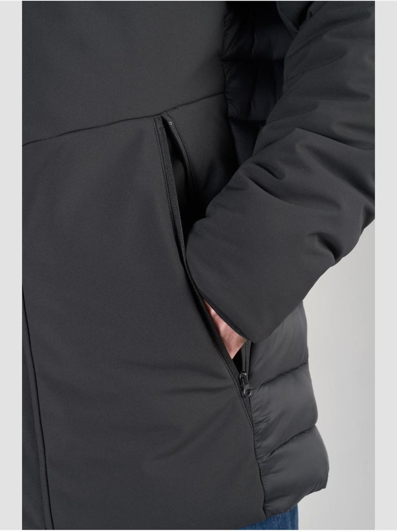 Parka titan 'le temps des cerises' Noir - Kiabi