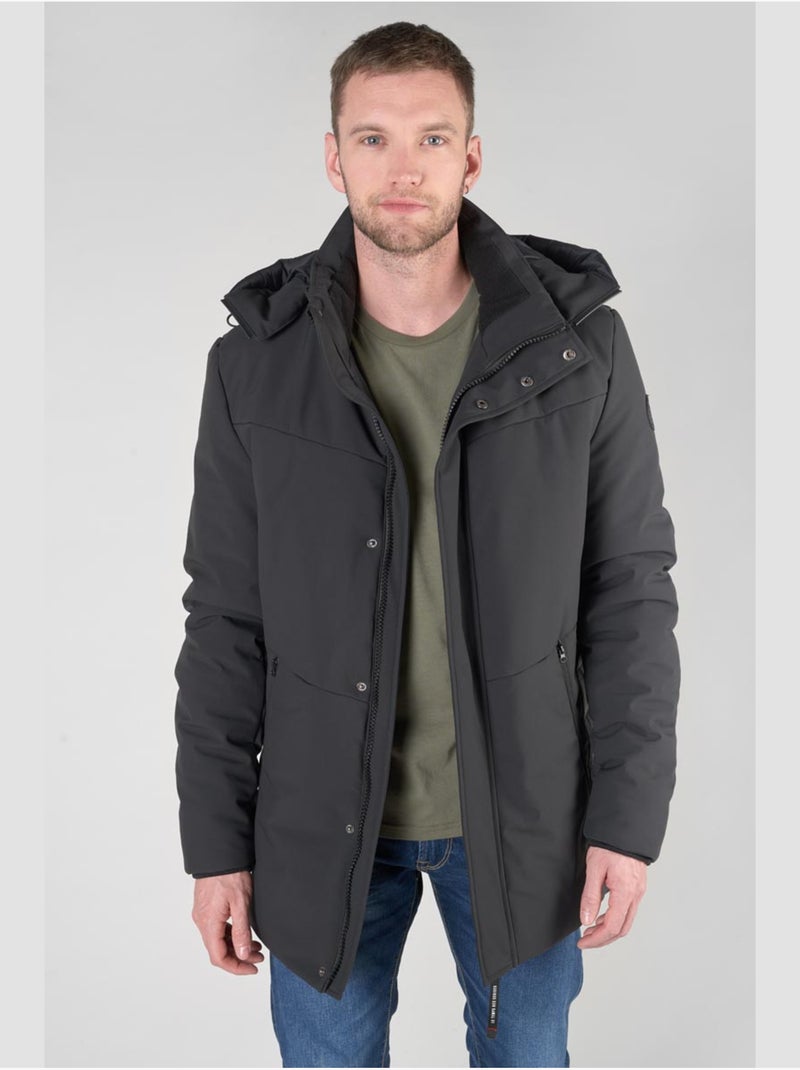 Parka titan 'le temps des cerises' Noir - Kiabi