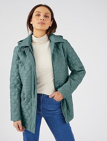 Parka toucher peau de pêche - Damart