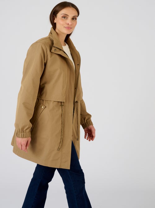 Parka toucher velouté - Damart - Kiabi