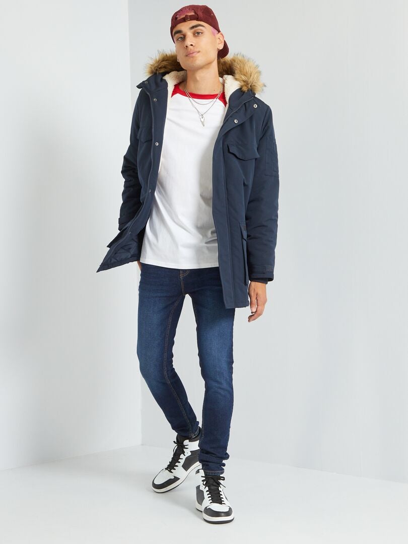 Manteau Imperméable Seasalt Snowdrop Bleu Maritime - Taille 18 - Neuf Avec étiquette