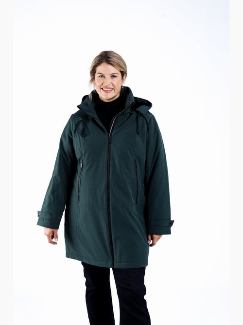 Parka unie avec capuche PAPRIKA - Kiabi