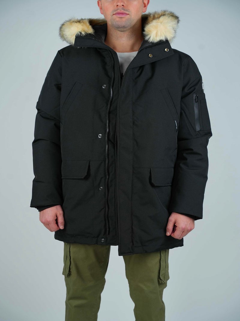 Parka  Venise Redskins Noir - Kiabi
