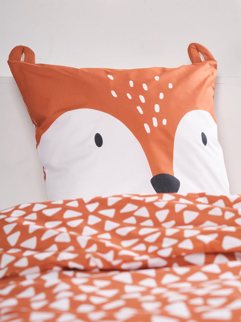 Parue de lit 'Renard' - 1 personne Orange - Kiabi