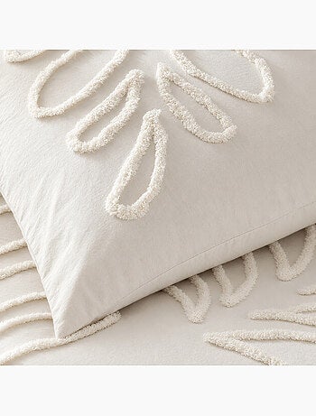 Parure 3 pièces 100 % coton tufté anouk