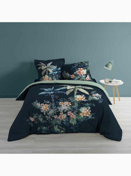 Parure 3 pièces microfibre imprimée allover elton - Kiabi