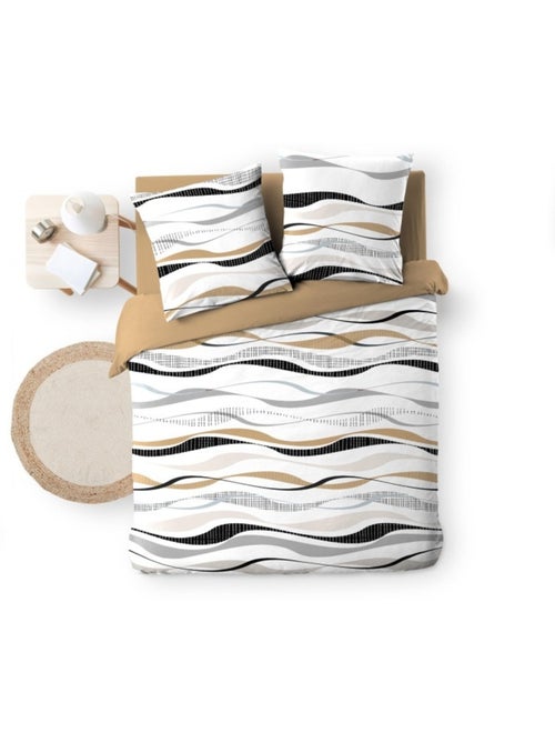 Parure 3 pièces polycoton 52 fils - Kiabi