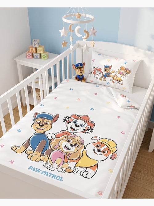 Parure Bébé PAW Patrol 100x140cm + Taie 40x60cm – 100% Coton – Licence - Kiabi Parure Bébé PAW Patrol 100x140cm + Taie 40x60cm – 100% Coton – Licence - Kiabi