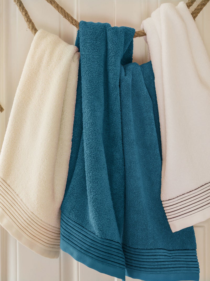 Parure de bain 6 pièces JULIET Bleu roi - Kiabi