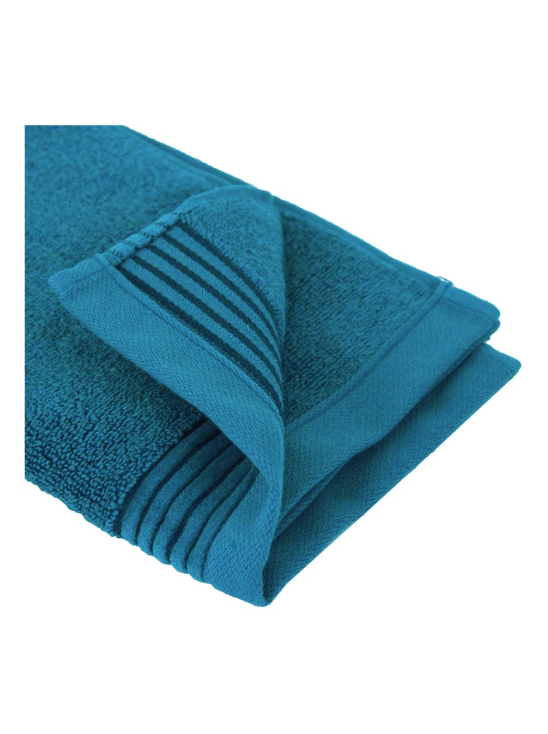 Parure de bain 6 pièces JULIET Bleu roi - Kiabi