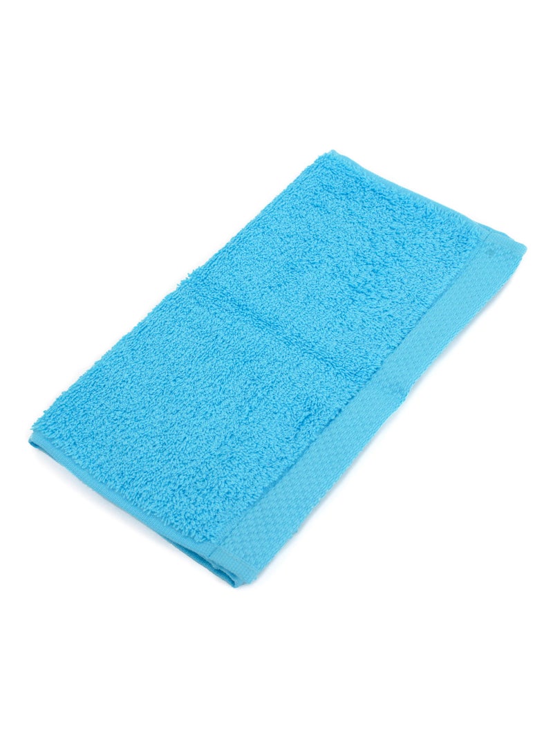 Parure de bain 6 pièces PURE Bleu lagon - Kiabi