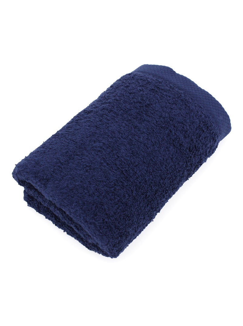 Parure de bain 6 pièces PURE Bleu marine - Kiabi