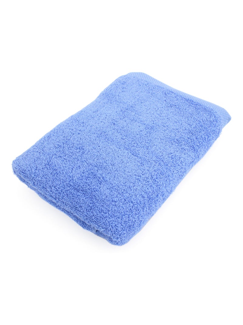 Parure de bain 6 pièces PURE Bleu outremer - Kiabi