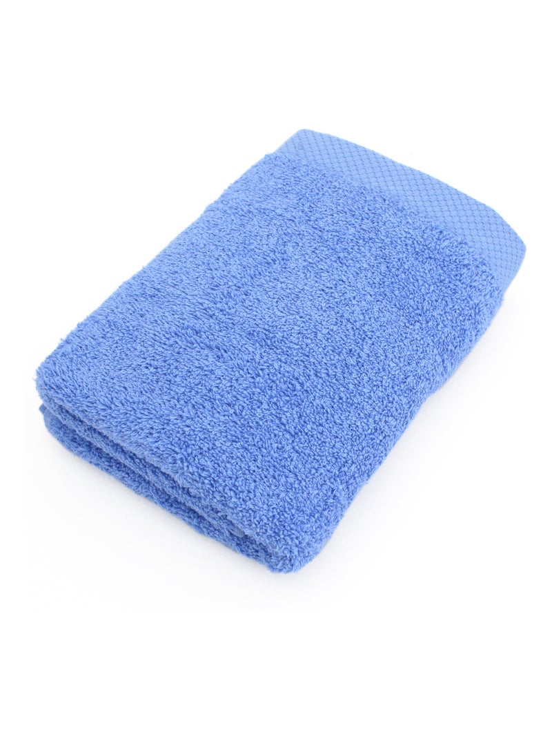 Parure de bain 6 pièces PURE Bleu outremer - Kiabi