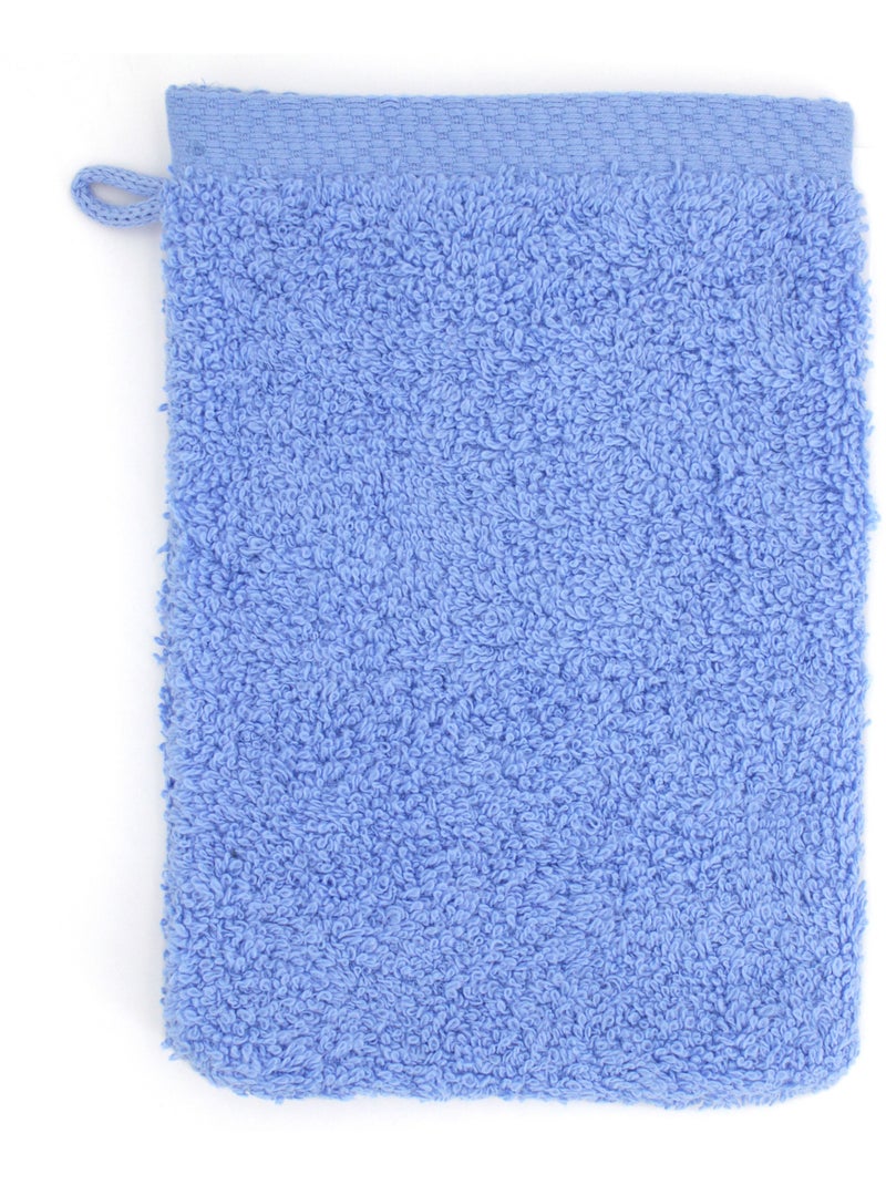 Parure de bain 6 pièces PURE Bleu outremer - Kiabi