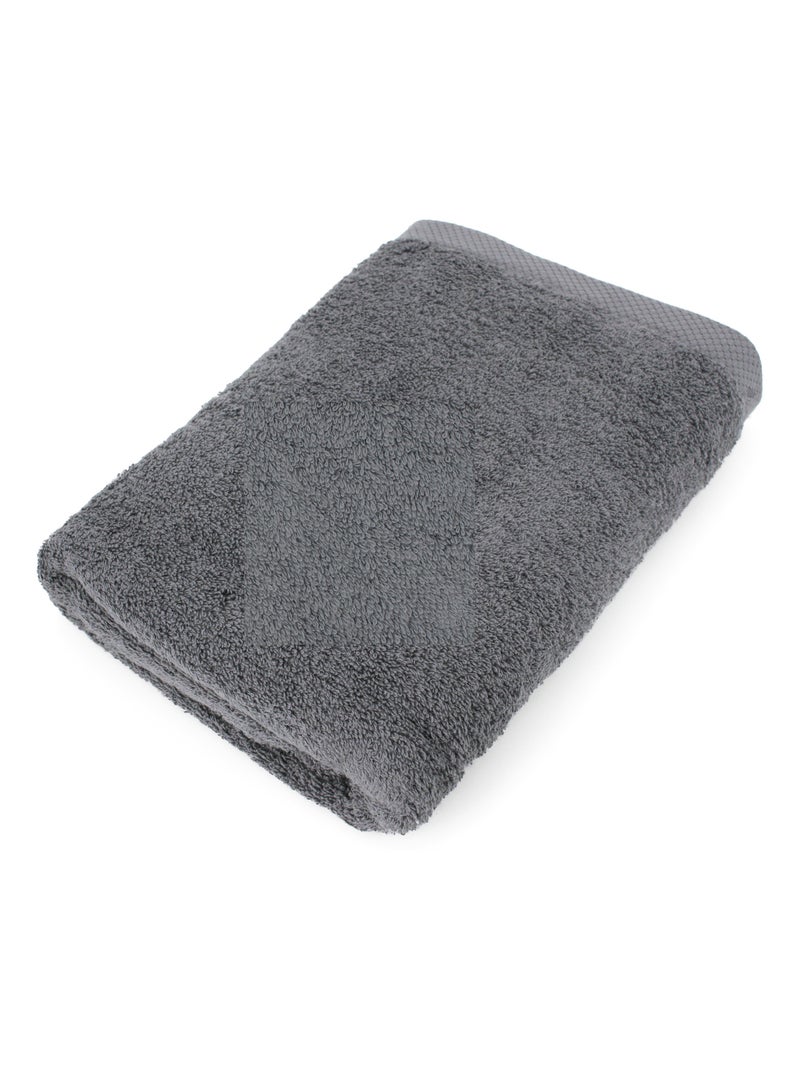 Parure de bain 6 pièces PURE gris anthracite - Kiabi