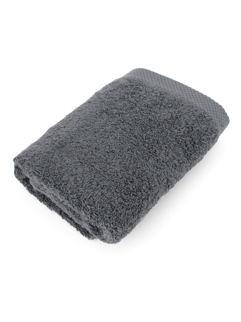 Parure de bain 6 pièces PURE gris anthracite - Kiabi