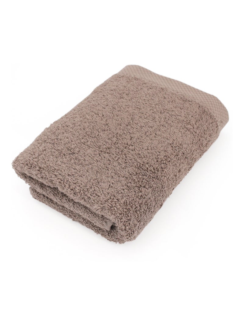 Parure de bain 6 pièces PURE Gris taupe - Kiabi