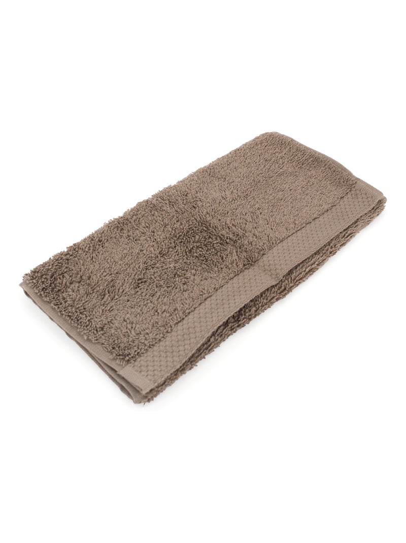 Parure de bain 6 pièces PURE Gris taupe - Kiabi