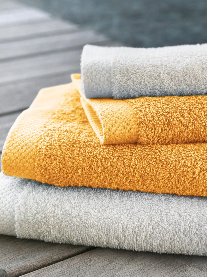 Parure de bain 6 pièces PURE Jaune or - Kiabi