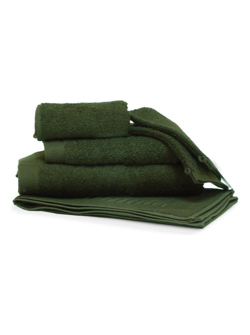 Parure de bain 6 pièces PURE - Kiabi Parure de bain 6 pièces PURE - Kiabi