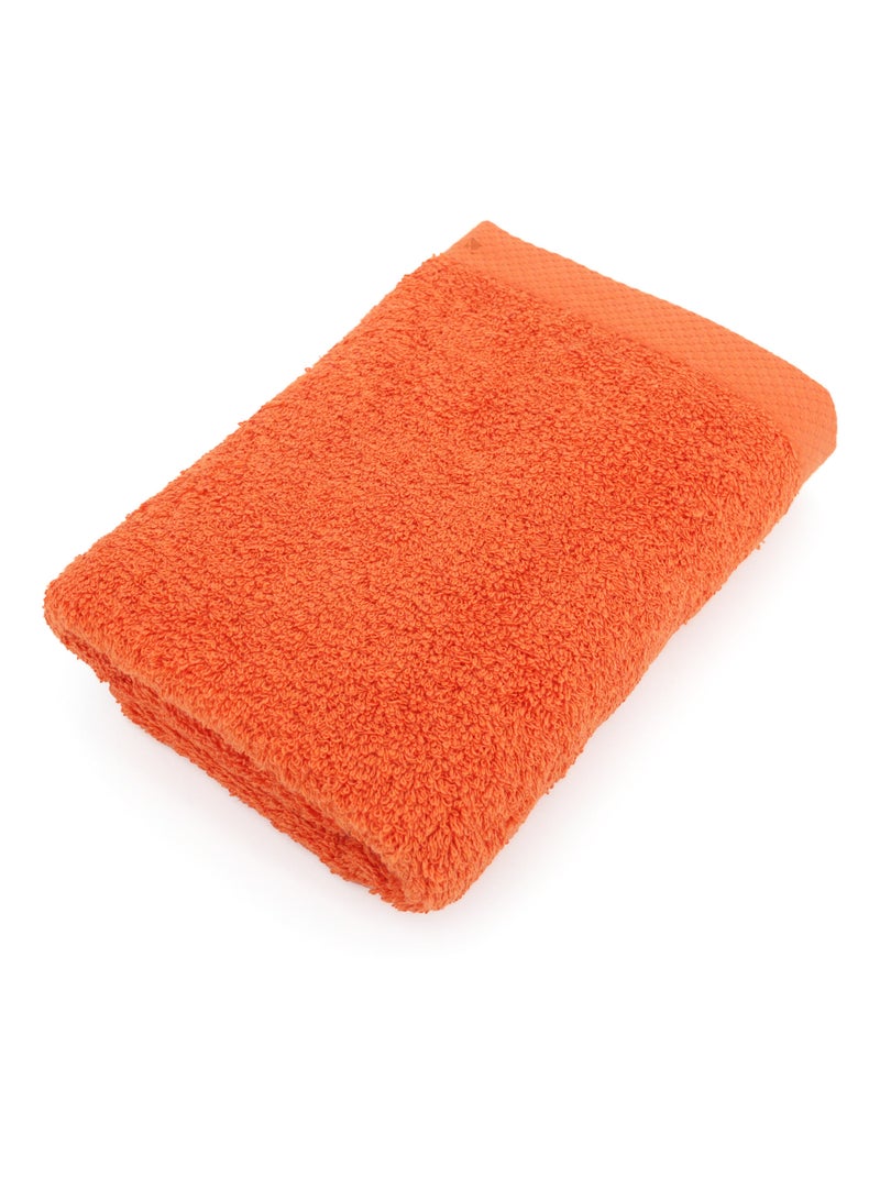 Parure de bain 6 pièces PURE Orange mandarine - Kiabi