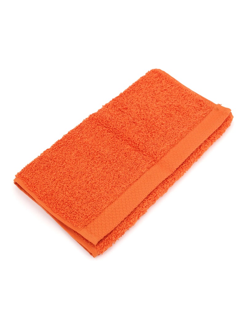 Parure de bain 6 pièces PURE Orange mandarine - Kiabi