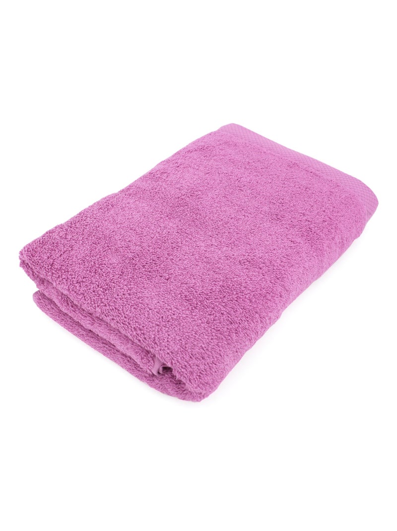 Parure de bain 6 pièces PURE Rose parme - Kiabi