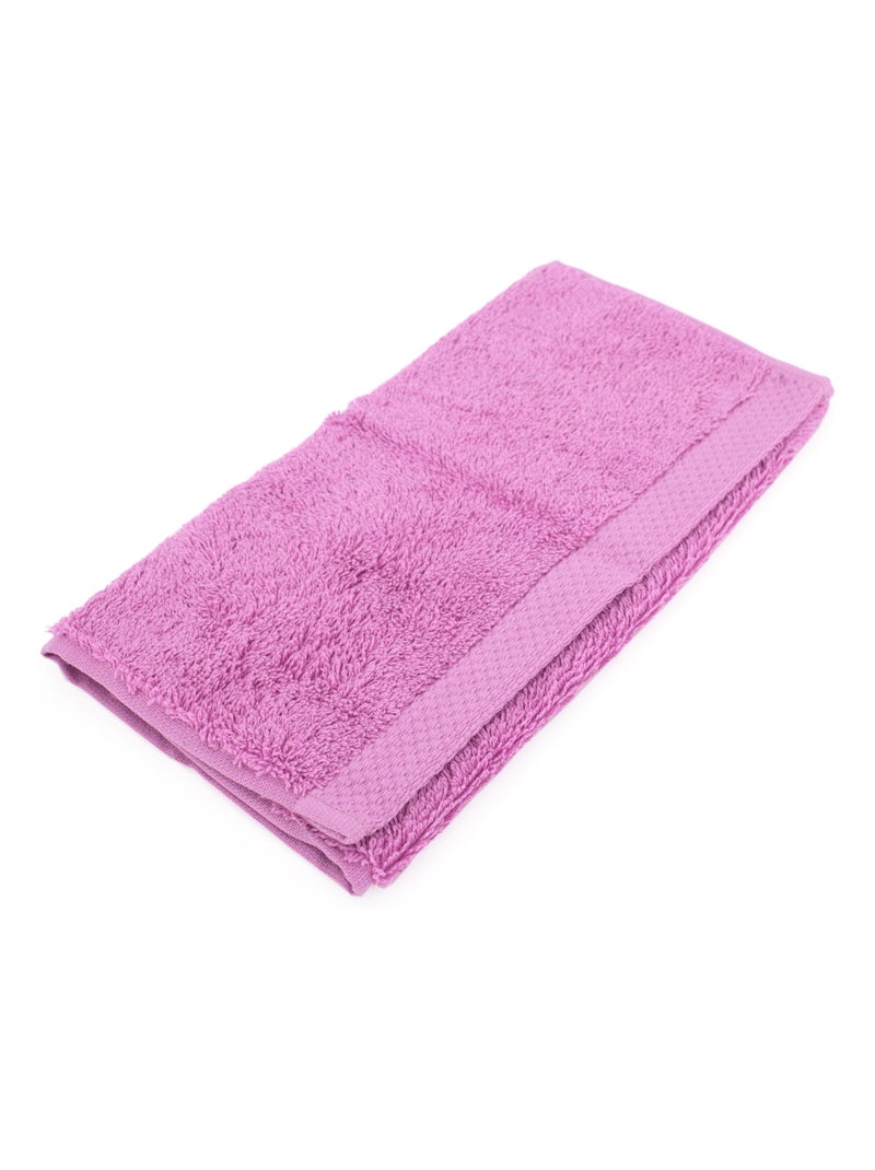 Parure de bain 6 pièces PURE Rose parme - Kiabi