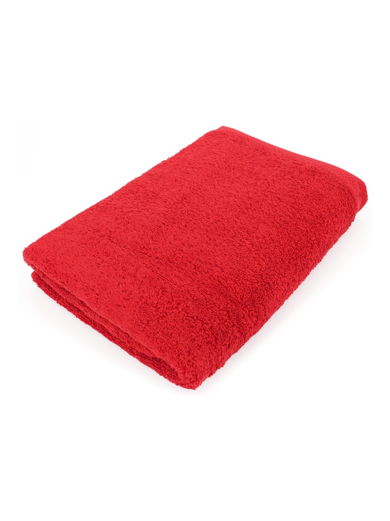 Parure de bain 6 pièces PURE Rouge - Kiabi