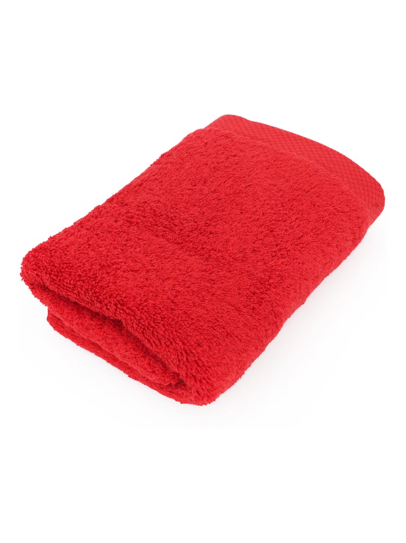 Parure de bain 6 pièces PURE Rouge - Kiabi