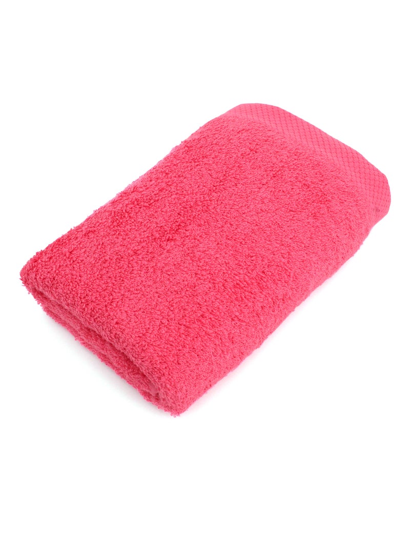 Parure de bain 6 pièces PURE Rouge foncé - Kiabi